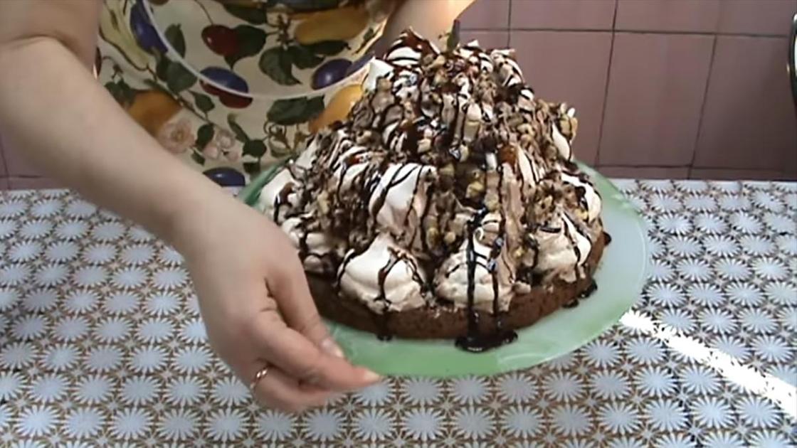 Бисквитный торт «Графские развалины» рецепт – Выпечка и десерты. «Еда»