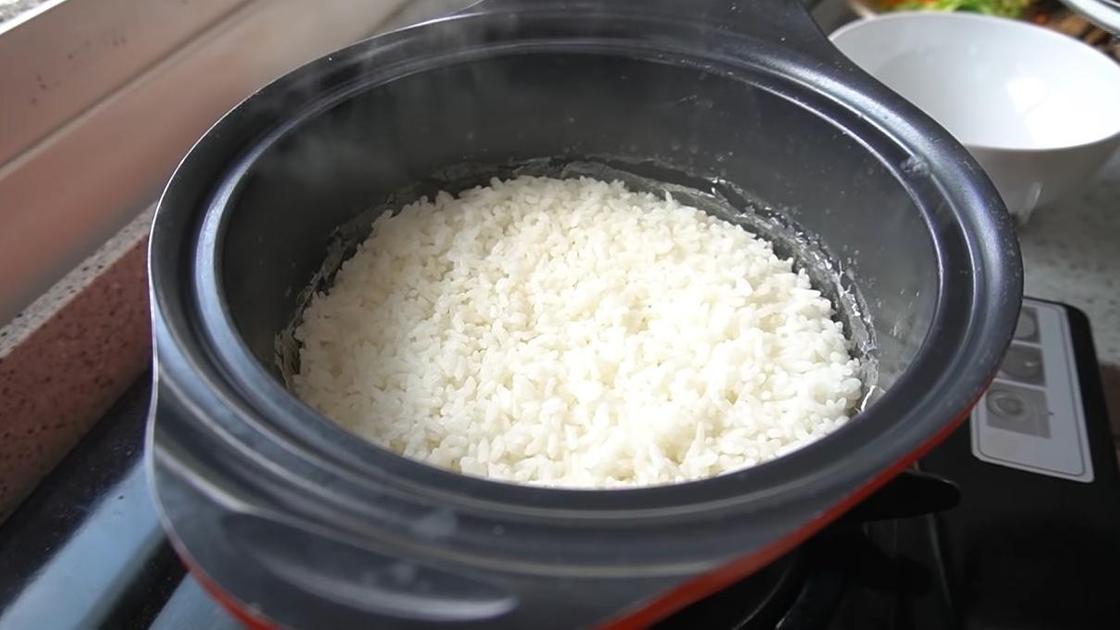 Приготовленный рис