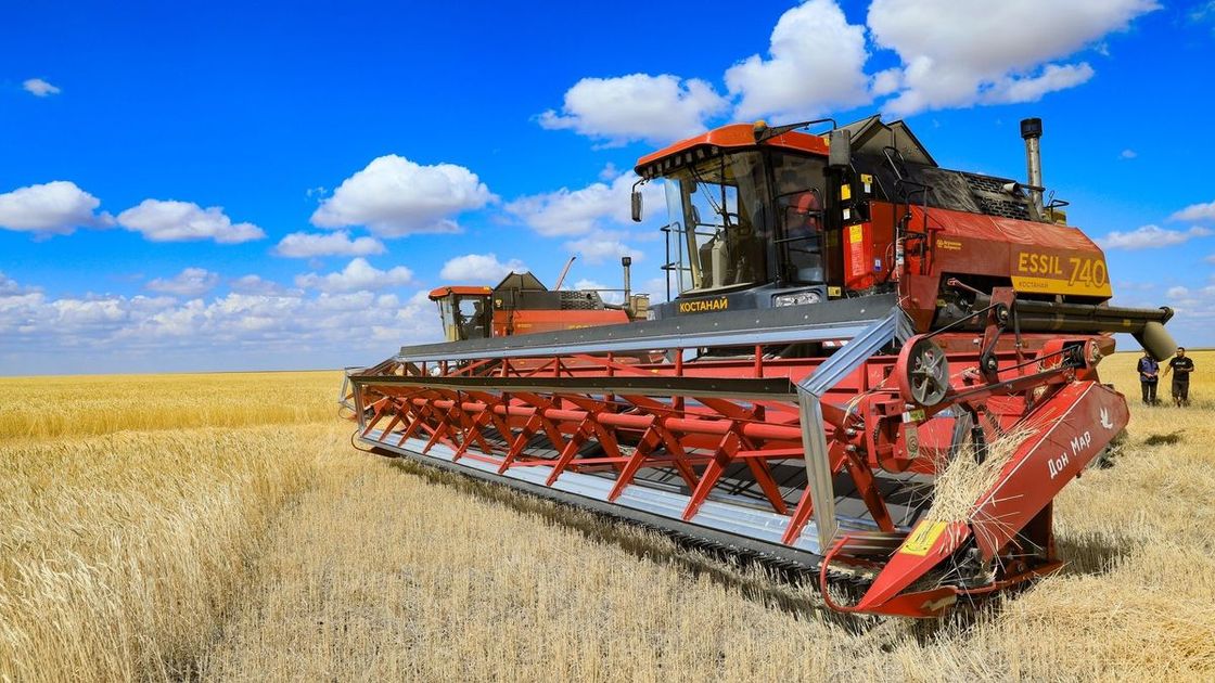 Уборка поля