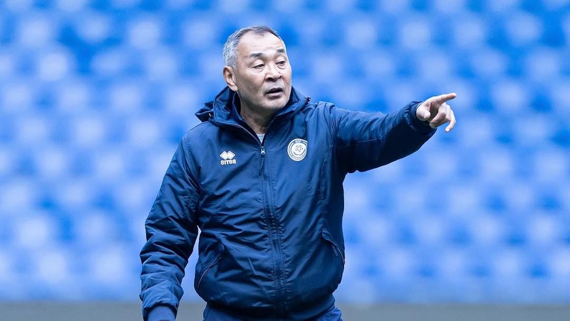 Казахстанский футбольный тренер Талгат Байсуфинов