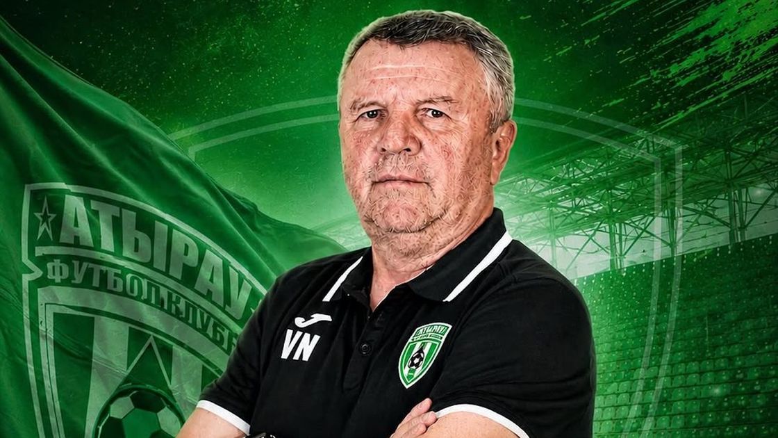 Казахстанский футбольный тренер Владимир Чебурин