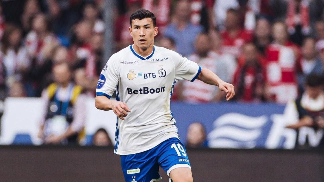 Казахстанский футболист Бахтиер Зайнутдинов