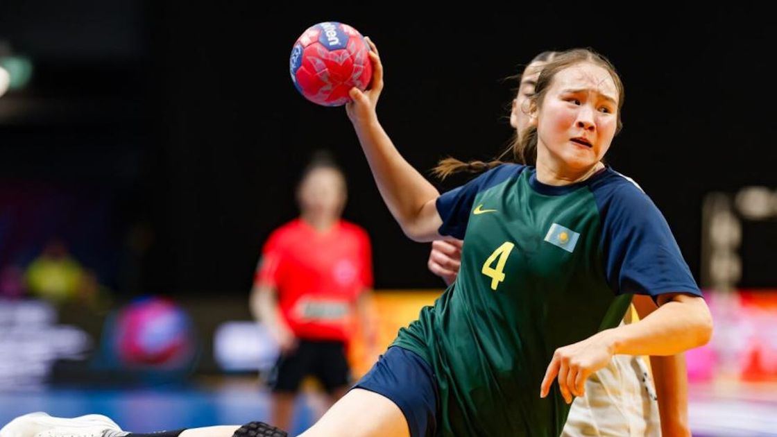 Казахстанская гандболистка Жанерке Куандыкова