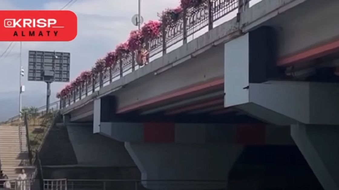 Мост над рекой Большая Алматинка