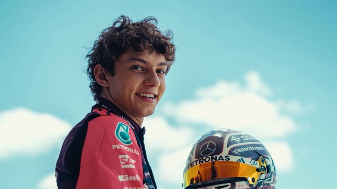 Итальянский автогонщик Кими Антонелли