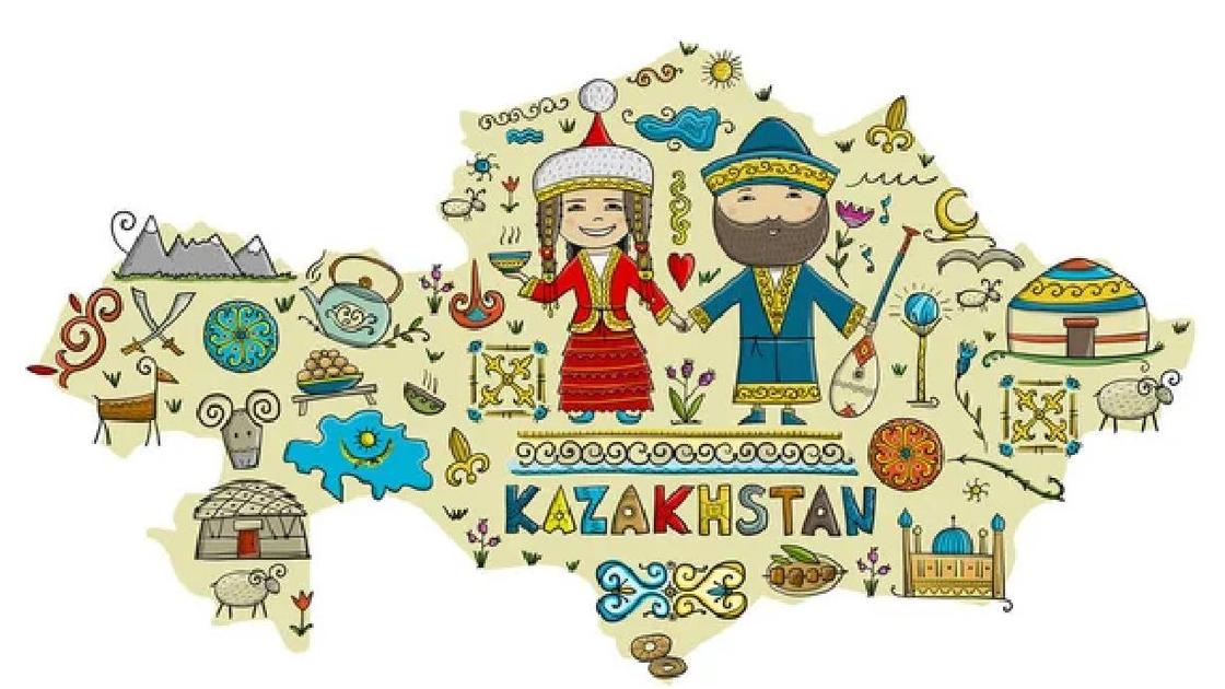 Игрушки папье маше в стиле казахских народных сказок