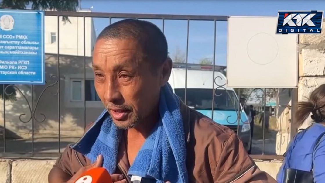 Отец погибшего солдата Жусип Оразали
