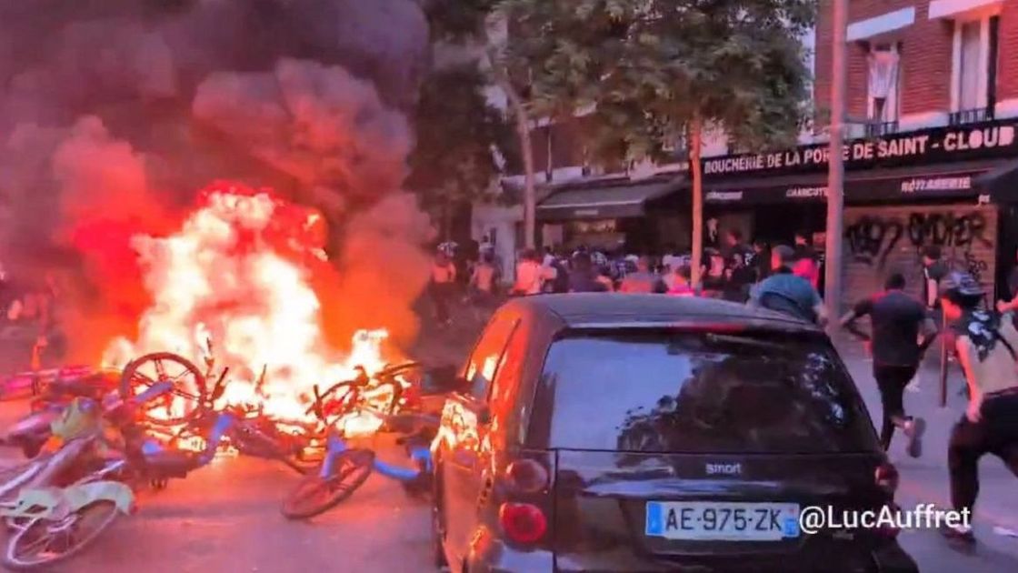 Погромы в Париже