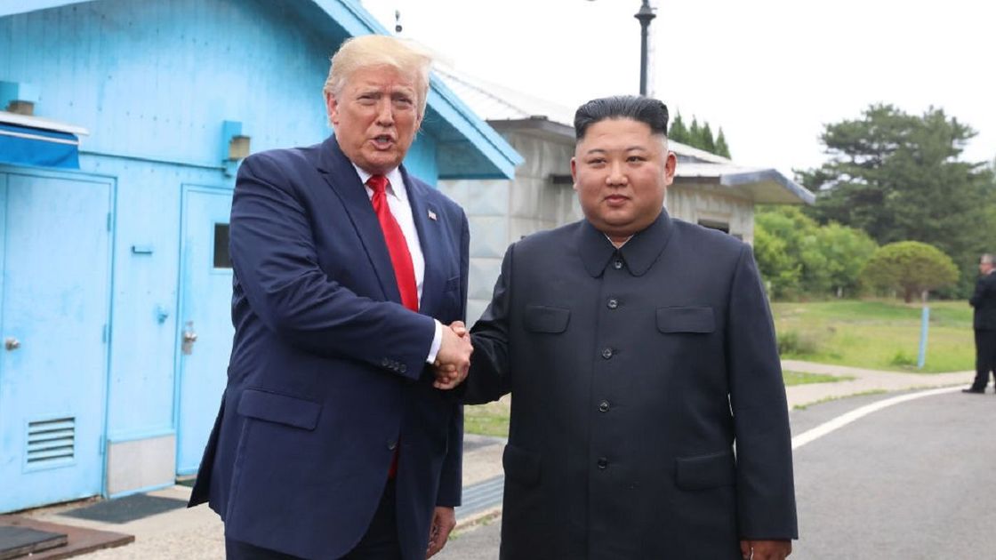 Дональд Трамп и Ким Чен Ын