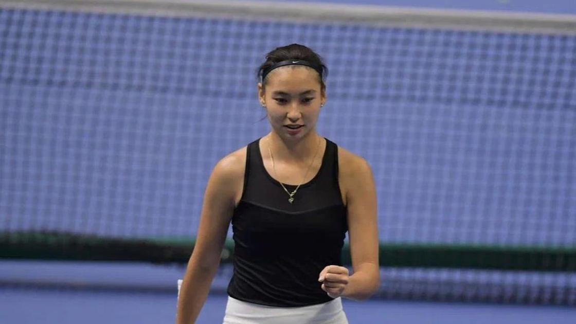 Казахстанская теннисистка Асылжан Арыстанбекова