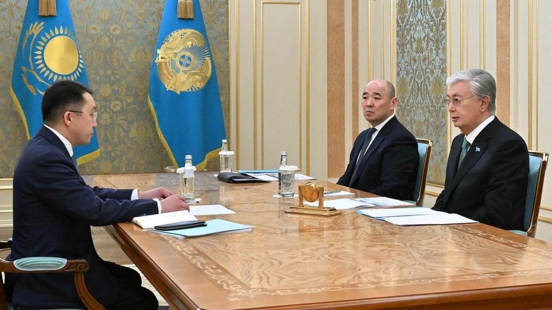 Касым-Жомарт Токаев и Марат Карабаев