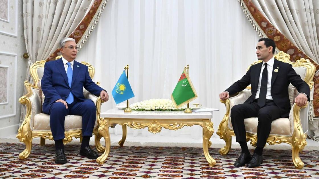 Касым-Жомарт Токаев и Сердар Бердымухамедов
