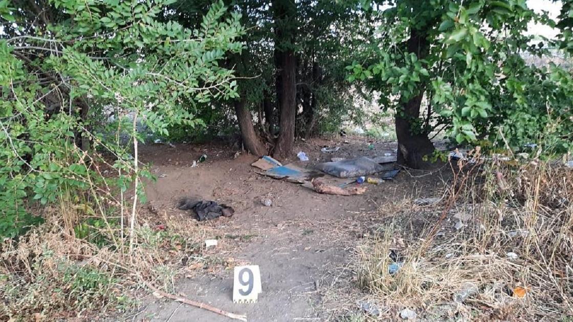 Место преступления в Уральске Место преступления в Уральске