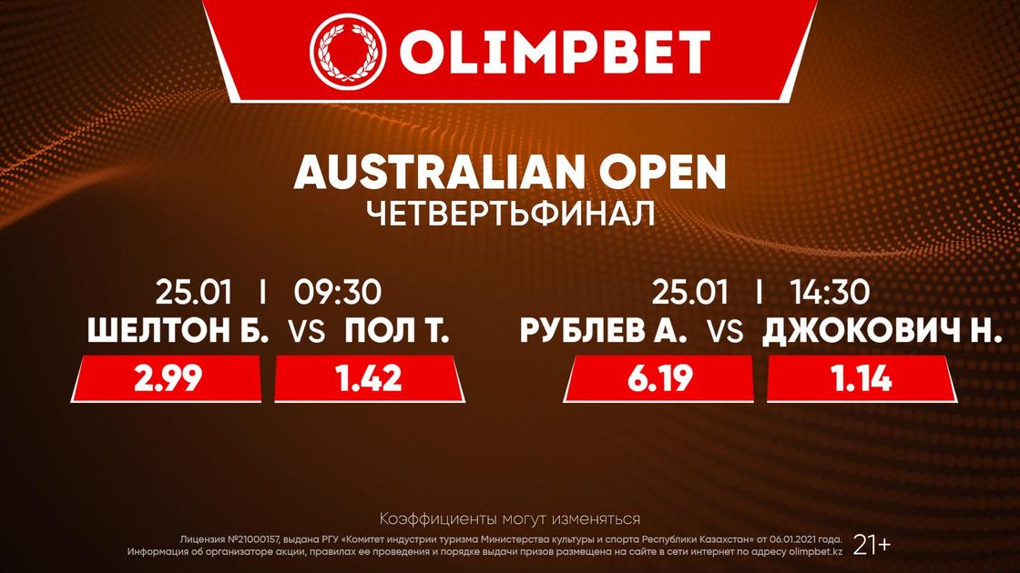 Olimpbet Australian open