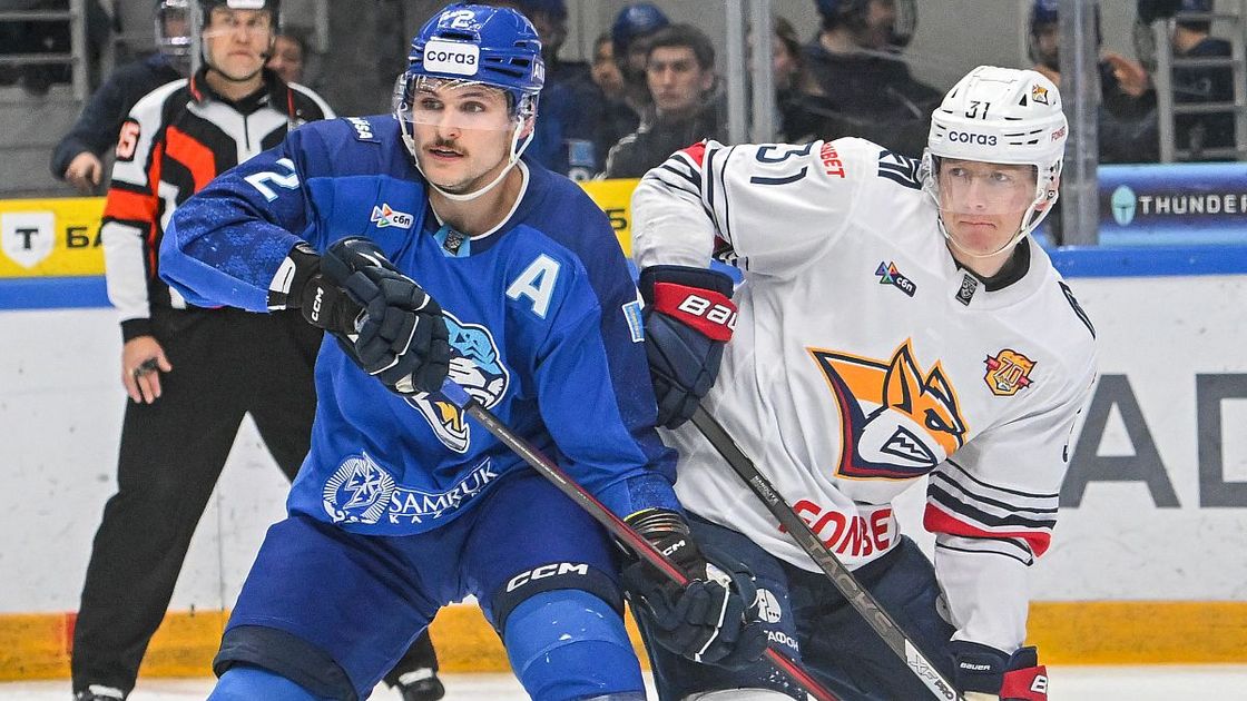 Матч "Металлург" - "Барыс"