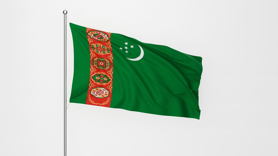 Флаг Туркменистана