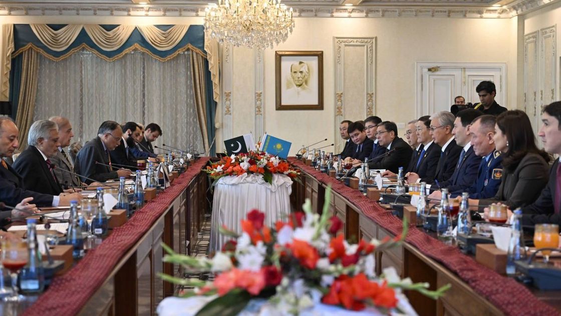 Қазақстан мен Пәкістан делегациясының келіссөзі