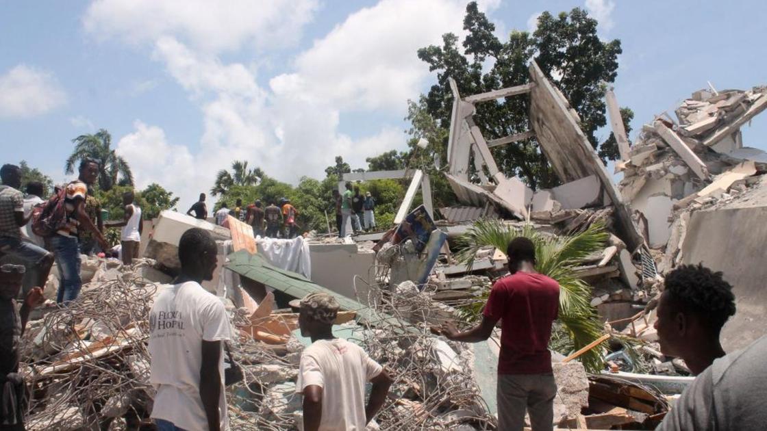 Землетрясение в Гаити