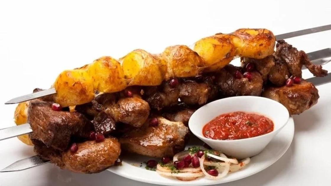 шашлык из свинины шашлык из свинины