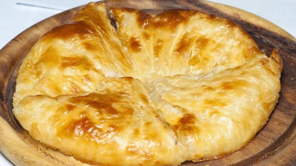Хачапури в духовке с мясом Хачапури в духовке с мясом