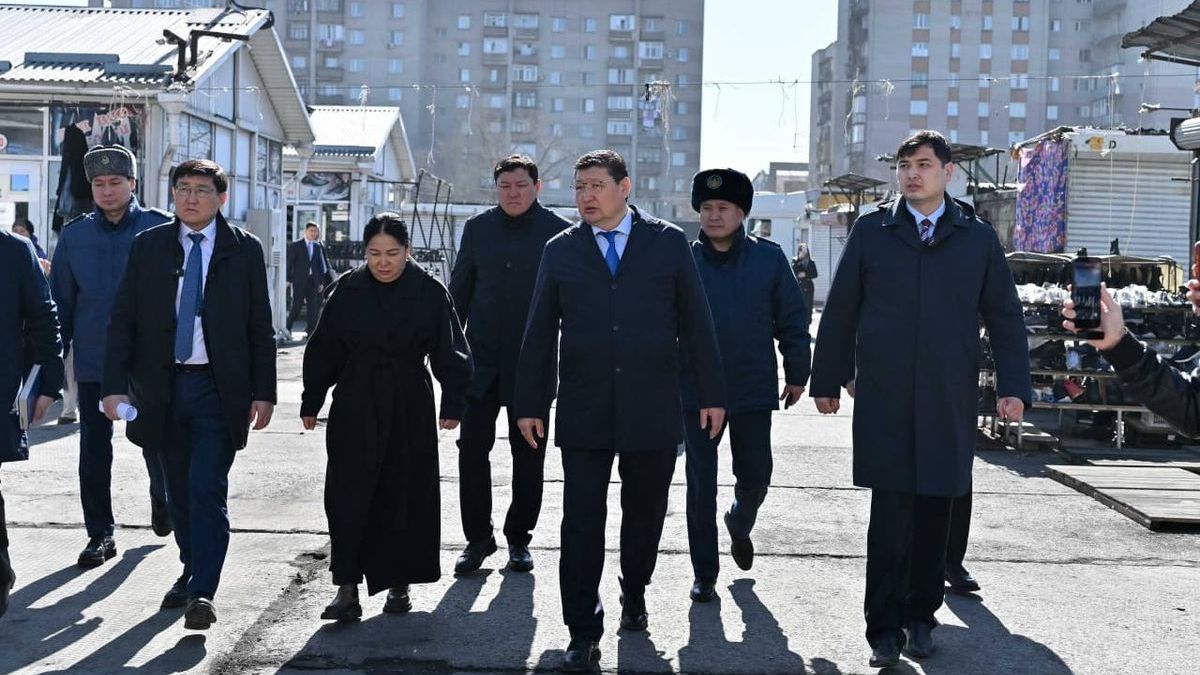 Аким области Берик Уали посетил ряд торговых объектов