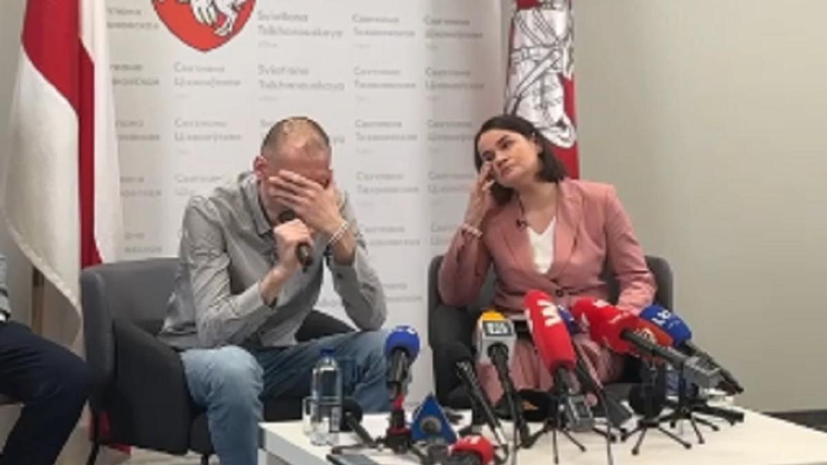 Сергей и Светлана Тихановские