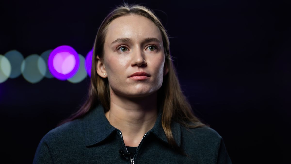Казахстанская теннисистка Елена Рыбакина