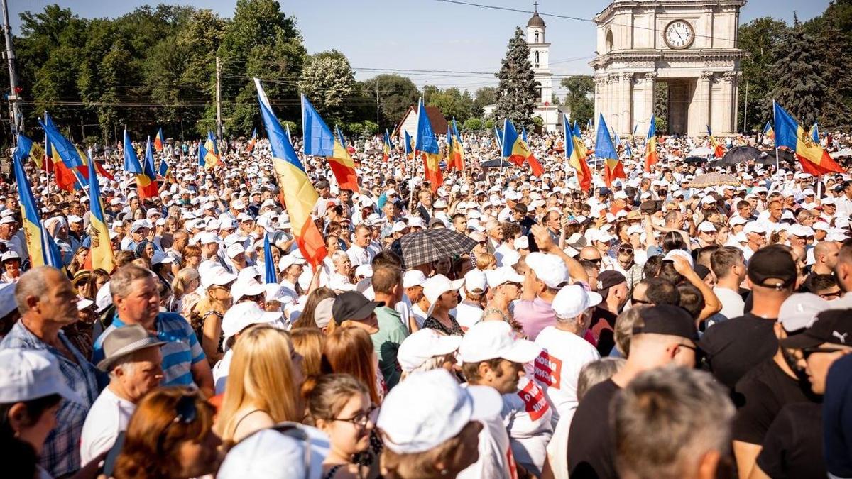 Протесты в Кишиневе