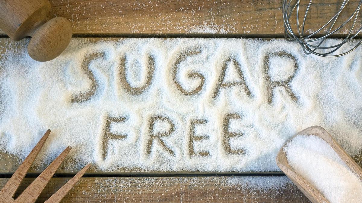 надпись Sugar Free