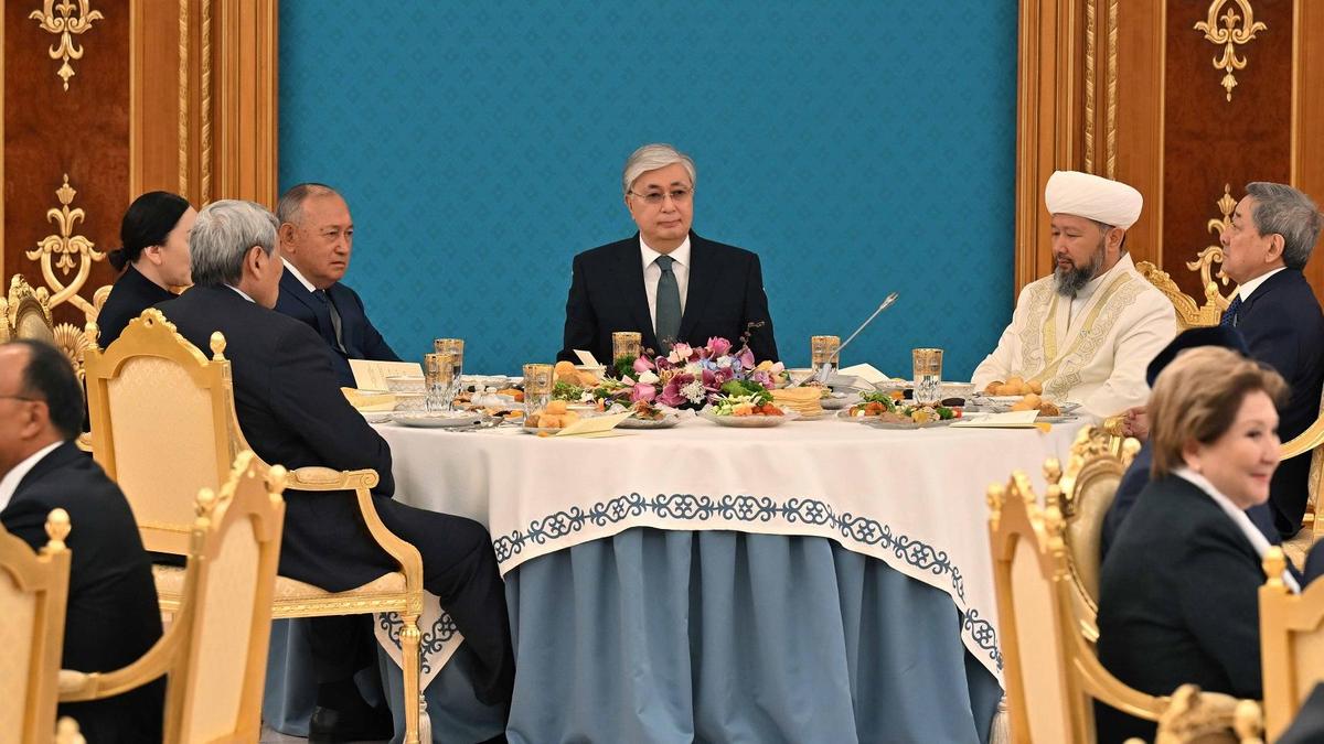 Президент ауызашар берді Президент ауызашар берді