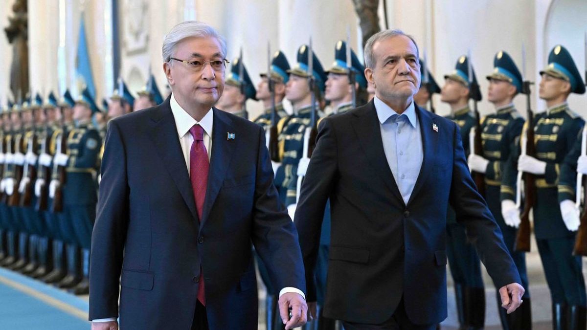 Касым-Жомарт Токаев и Масуд Пезешкиан