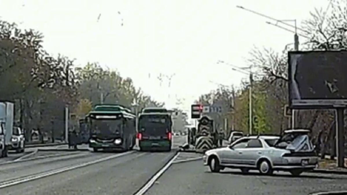 Момент происшествия