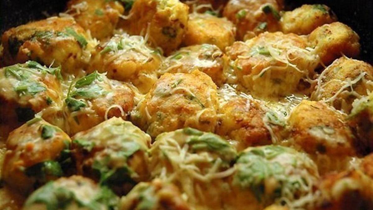 Куриные котлеты в духовке с сыром и сливками NUR.KZ