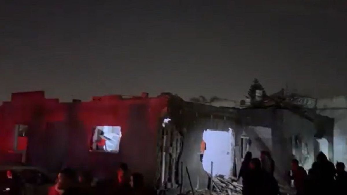 Израильдегі қираған ғимарат