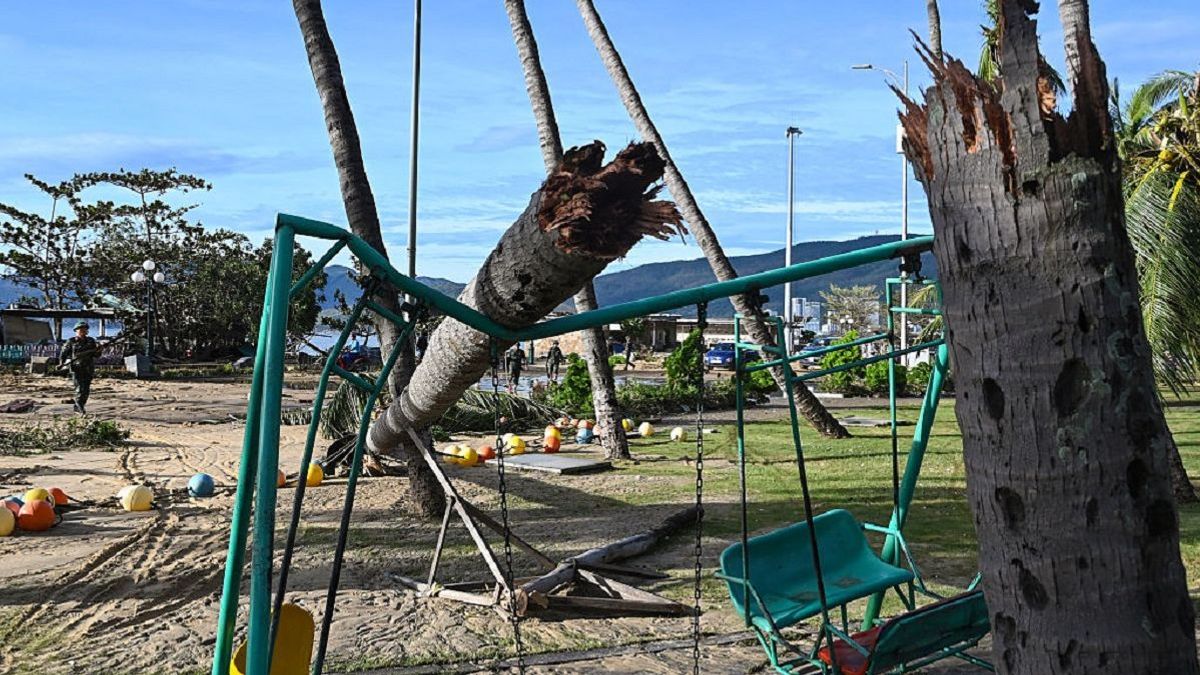 Последствия шторма во Вьетнаме
