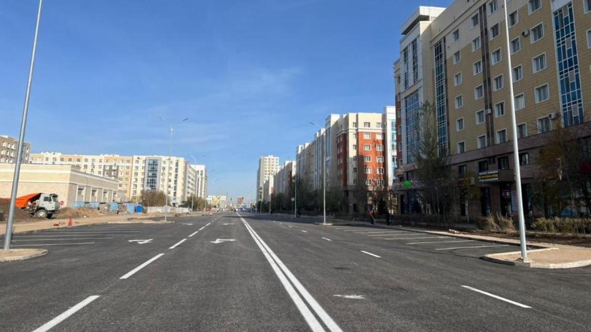 Дороги в Астане