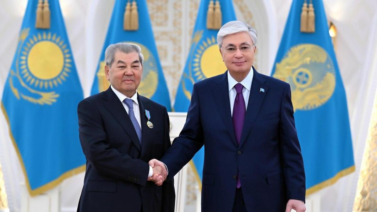 Қуаныш Сұлтанов және Қасым-Жомарт Тоқаев Қуаныш Сұлтанов және Қасым-Жомарт Тоқаев