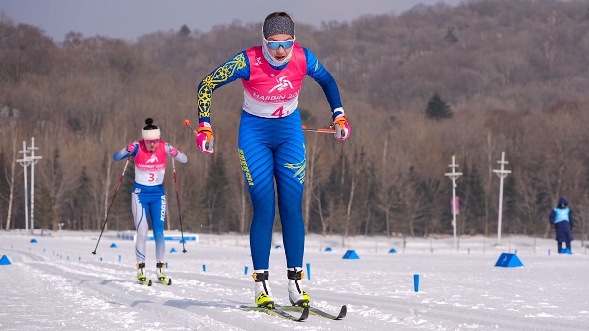 Казахстанская лыжница Ксения Шалыгина