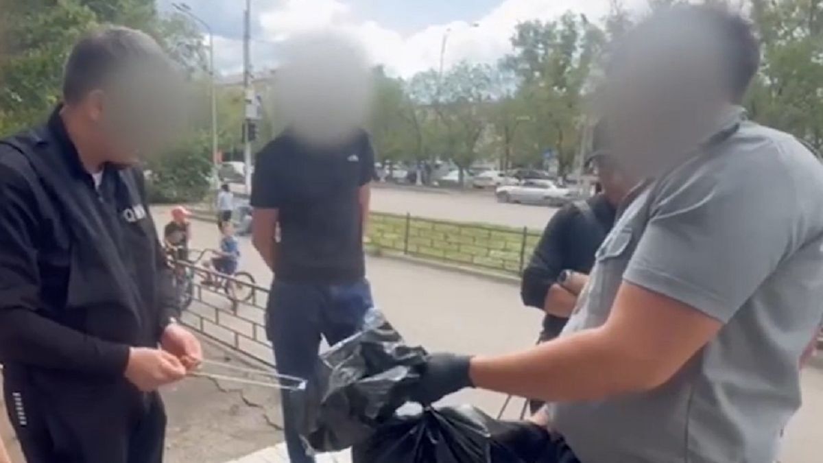 Задержание в Караганде