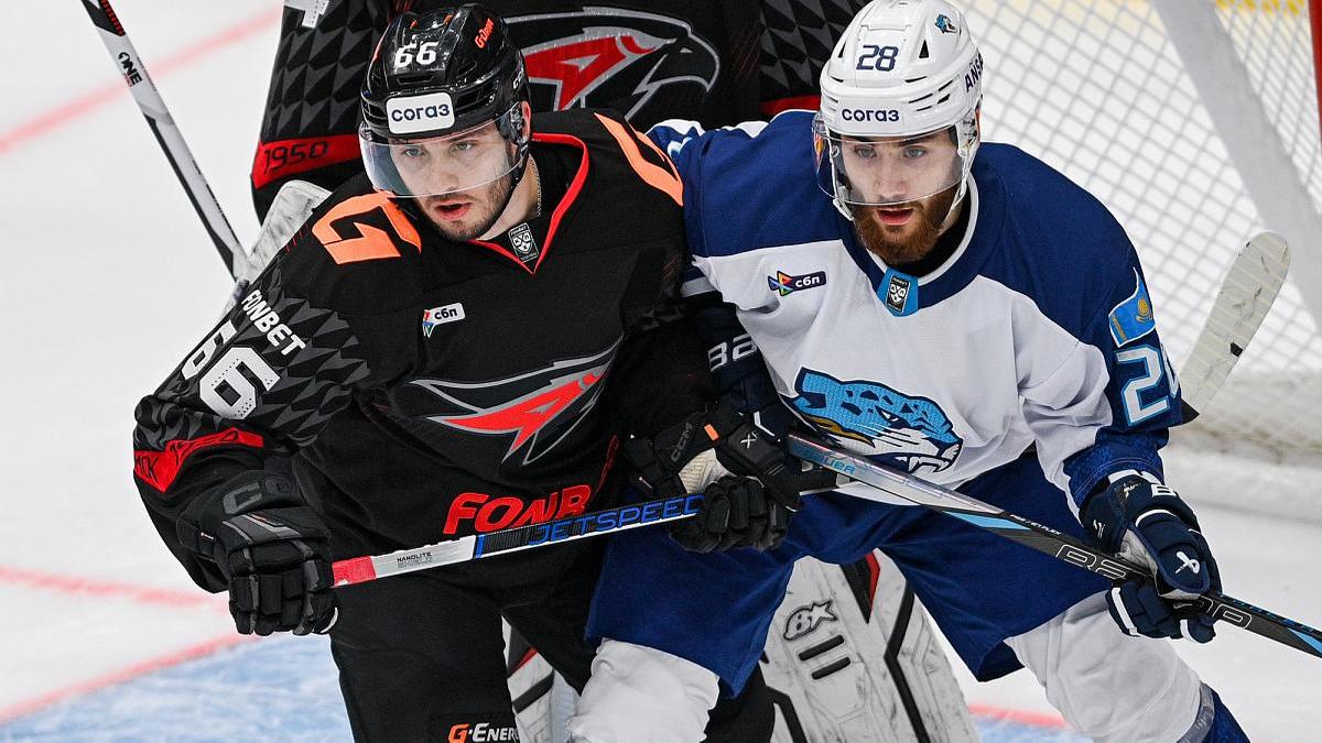 Матч "Авангард" - "Барыс"