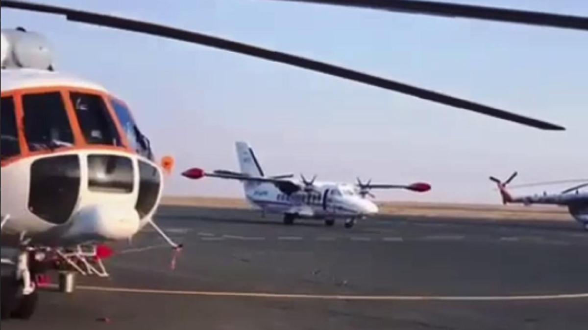 Өрт сөндіруге жұмылған авиаторлар Өрт сөндіруге жұмылған авиаторлар