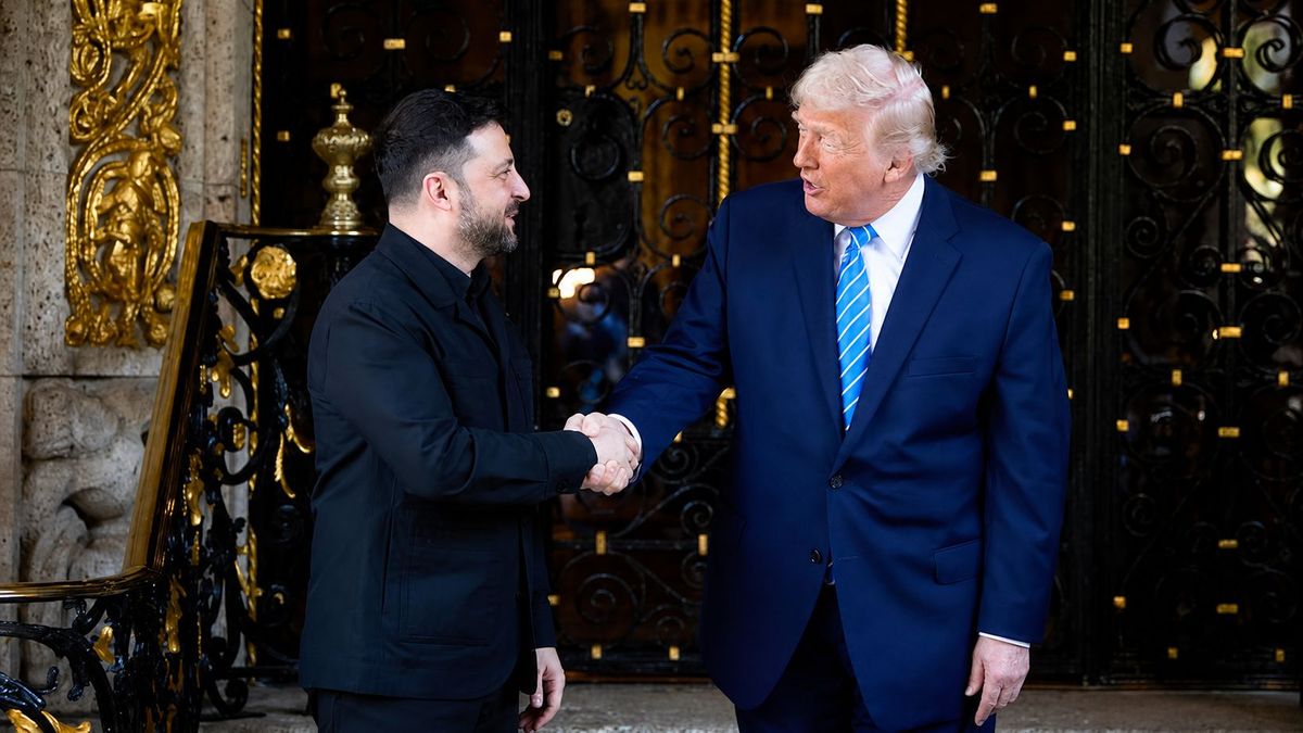 Трамп и Зеленский