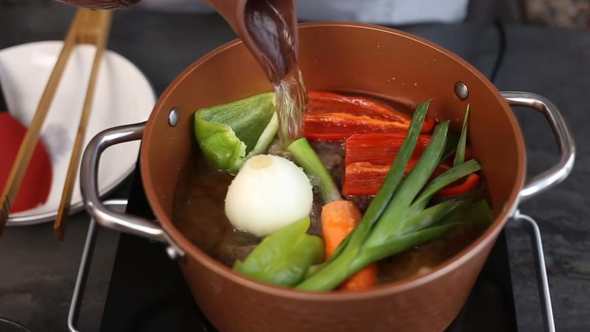 Суп харчо с рисом из говядины в домашних условиях