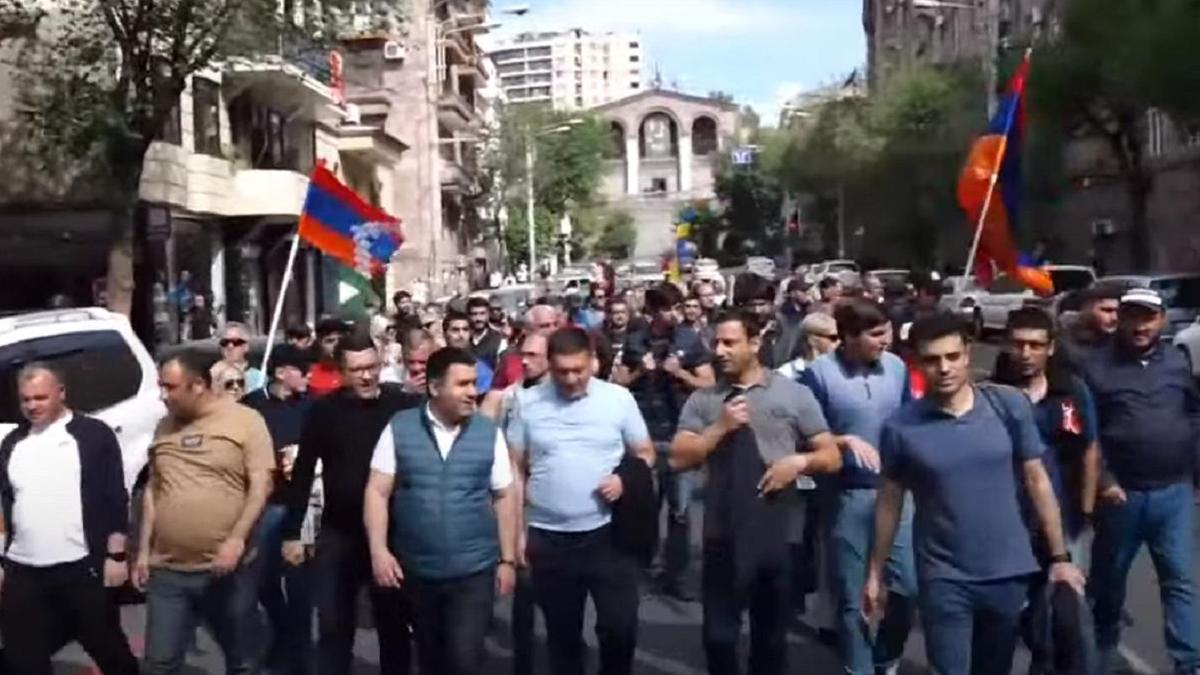 Протесты в Ереване