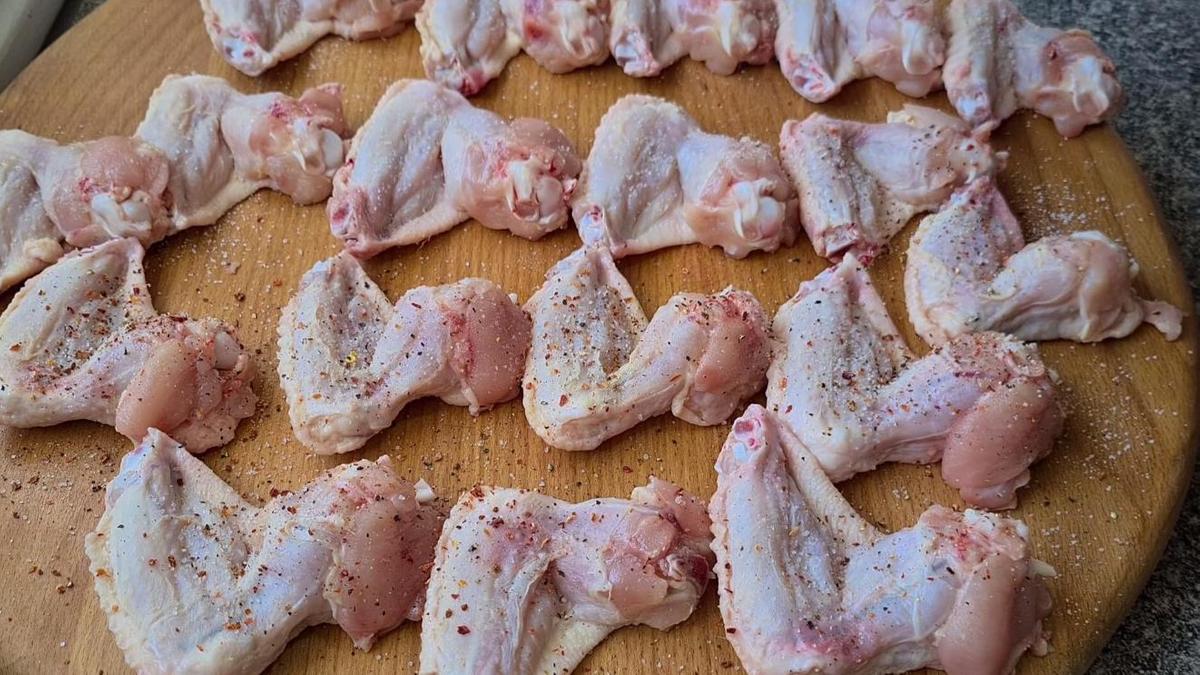 Приправленные крылышки