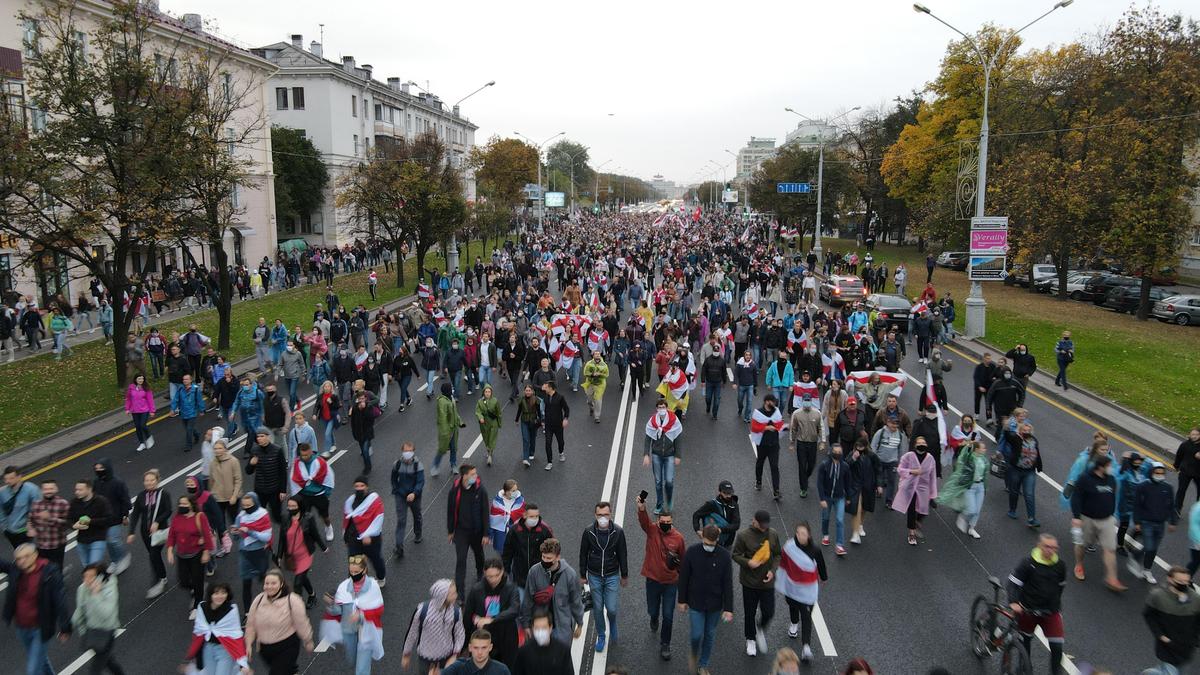 Беларусь Митинг Фото