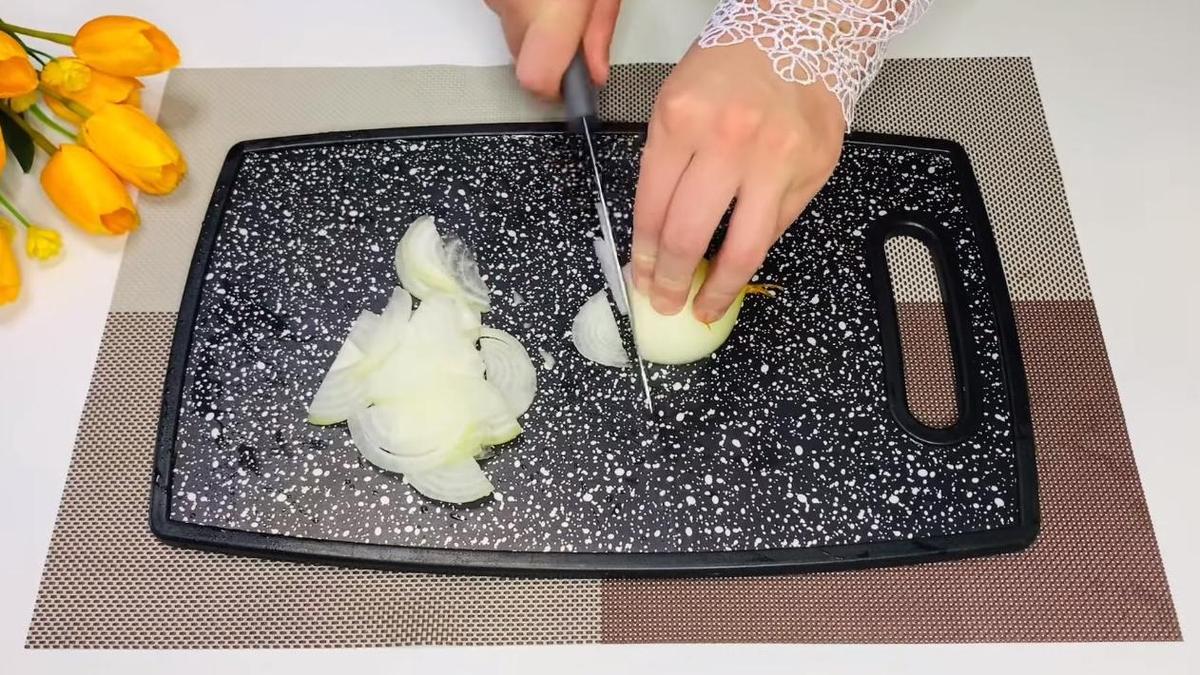 Нарезка лука