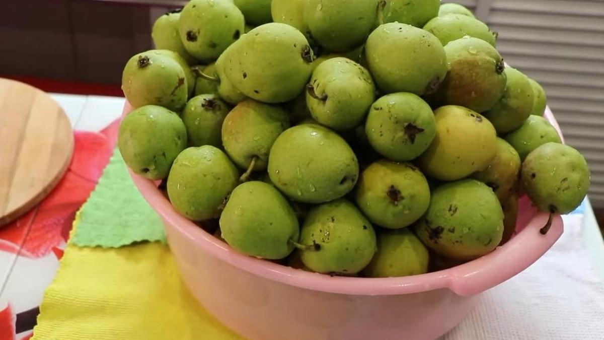 Подготовленные груши