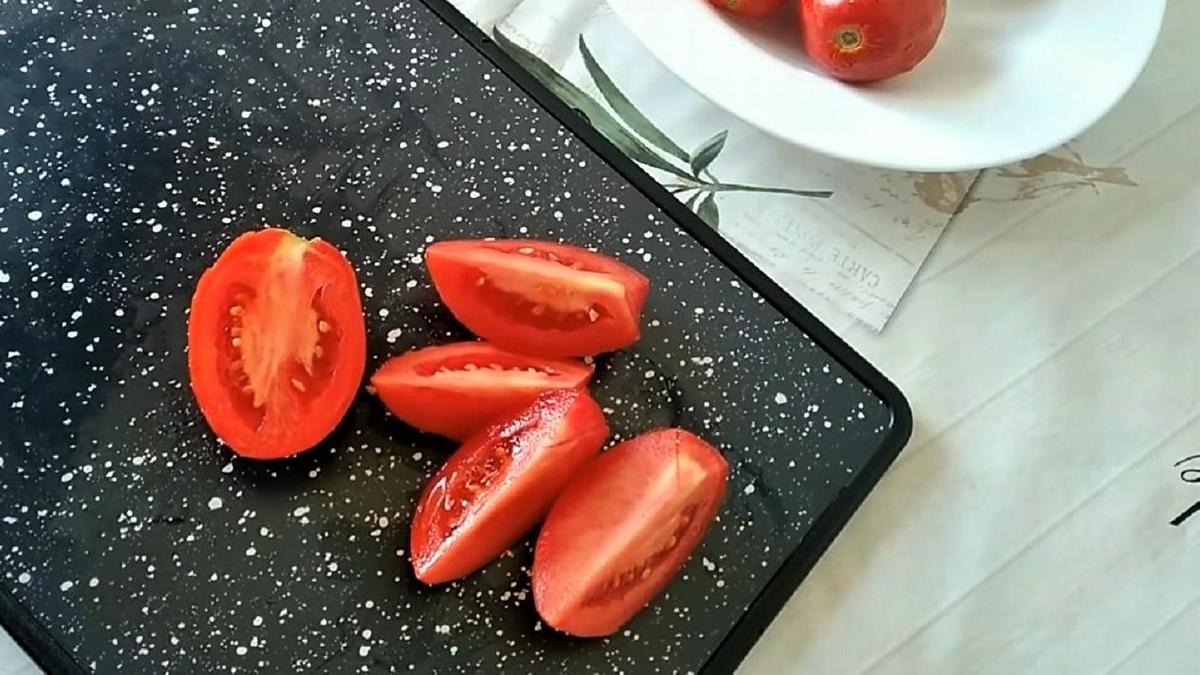 Нарезка помидоров