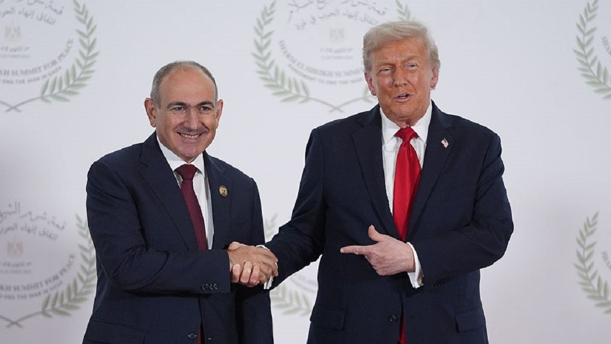 Никол Пашинян и Дональд Трамп